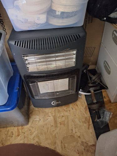 Calor gas heater with bottle - gas,
