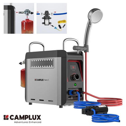 Camplux mobile gas - gas, water