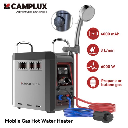 Camplux mobile gas hot - mobile, water