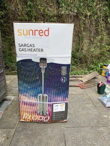 Outdoor mobile gas - , heater
